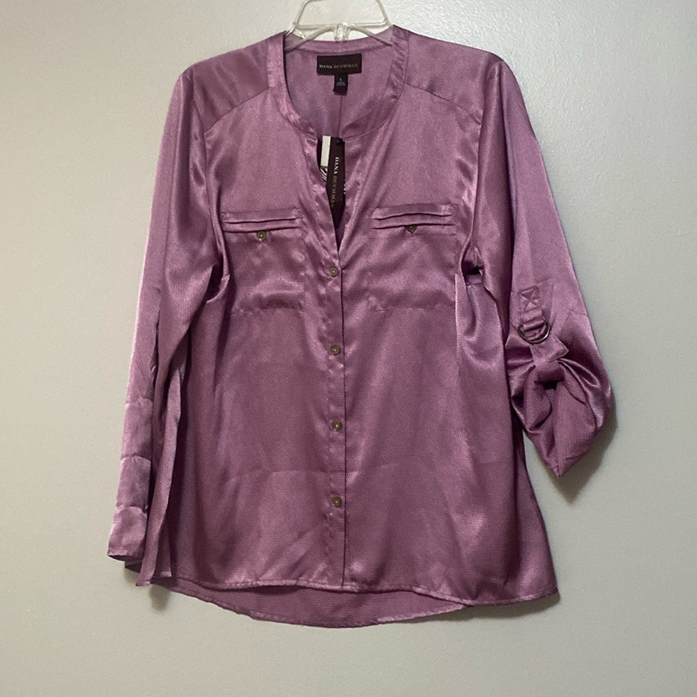 Elegant blouse Dana Buchman size L new